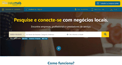 Desktop Screenshot of listamais.com.br